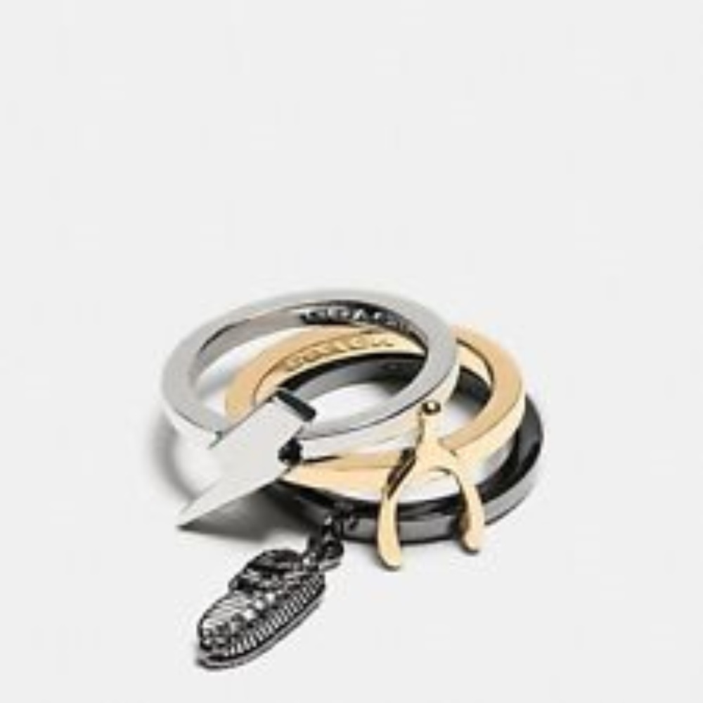 Coach Ring Set - Size 8